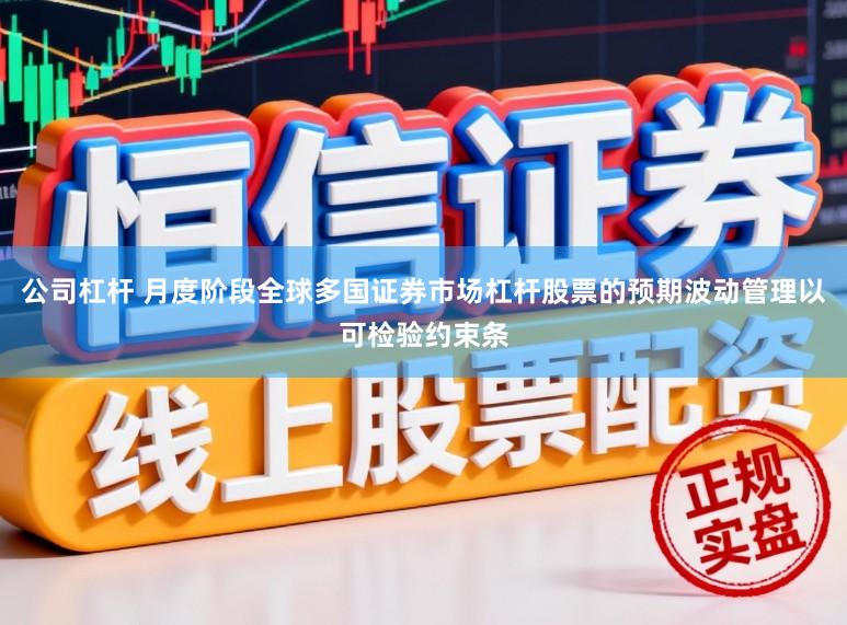 公司杠杆 月度阶段全球多国证券市场杠杆股票的预期波动管理以可检验约束条