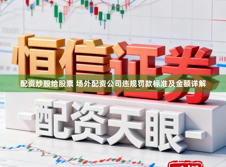 配资炒股给股票 场外配资公司违规罚款标准及金额详解